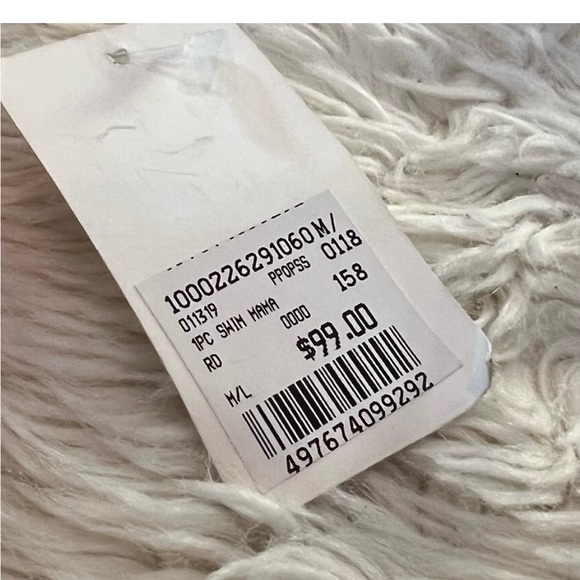 NWT Private Party Red Mamacita Swimsuit - Size M/L - Picture 5 of 6